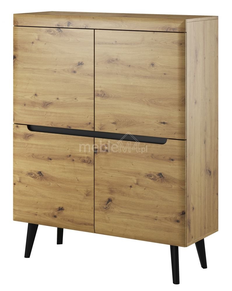 Nordi NK107 chest of drawers - oak imitation