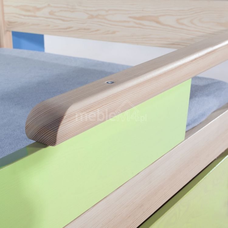 NATU III triple bunk bed with drawers 90x200 cm - Image 6