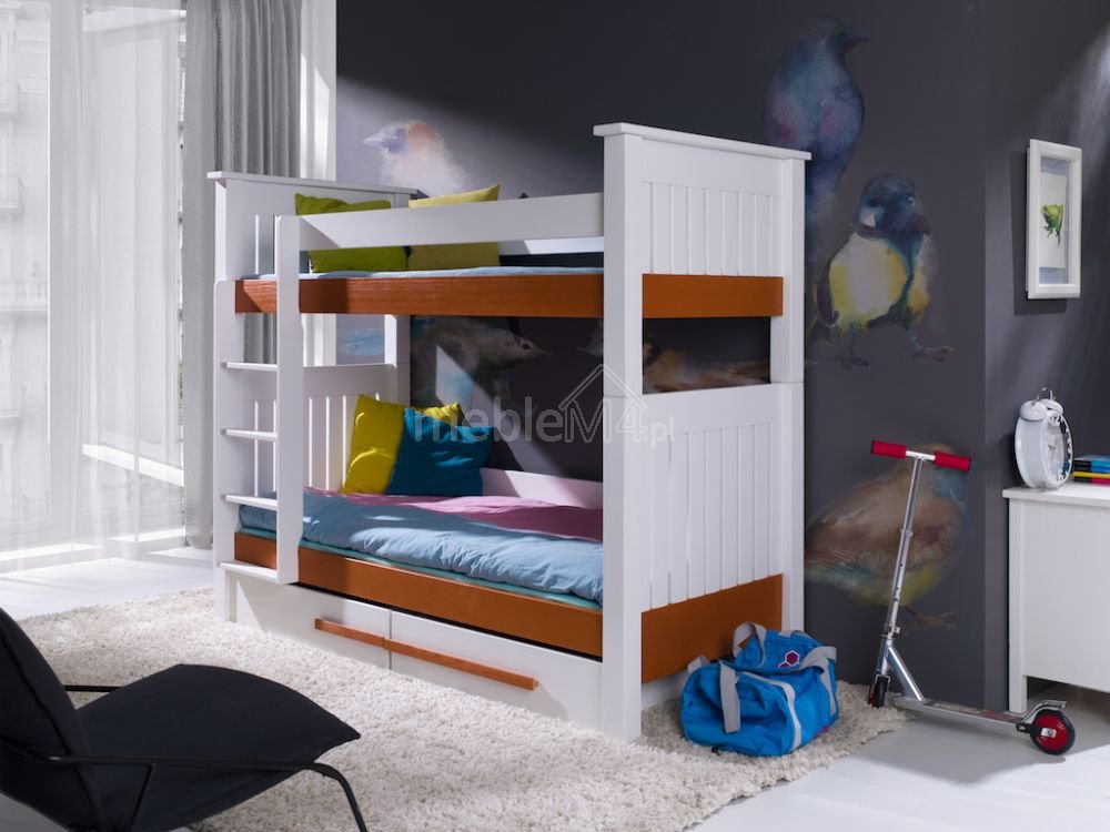 CASIMIR bunk bed with drawers for two persons 80x181 cm - Image 2