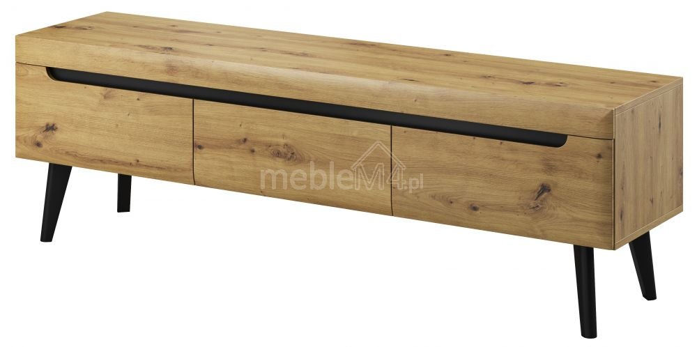 Nordi NRTV160 TV Cabinet - Craftsman Oak