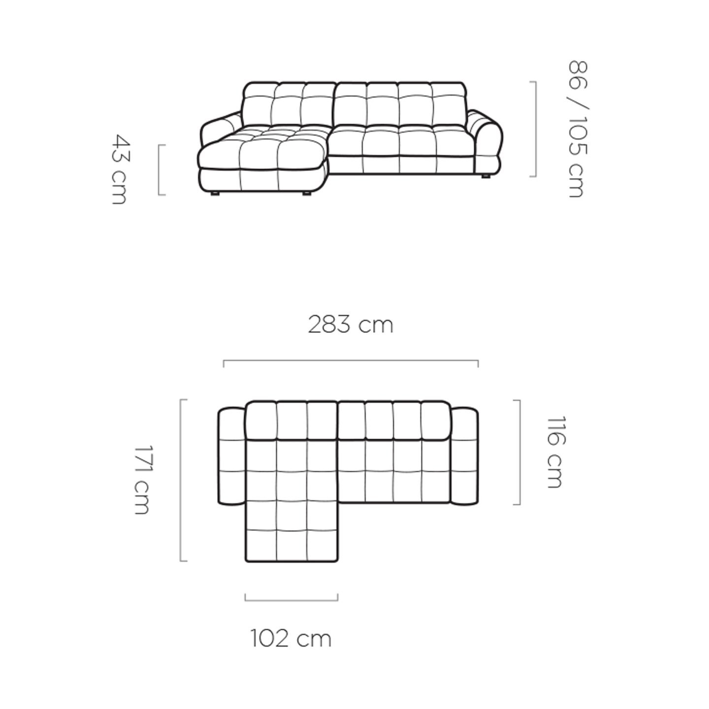 Tollo mini corner sofa WERSALE - Aphrodite 15 Gr1 - Image 10