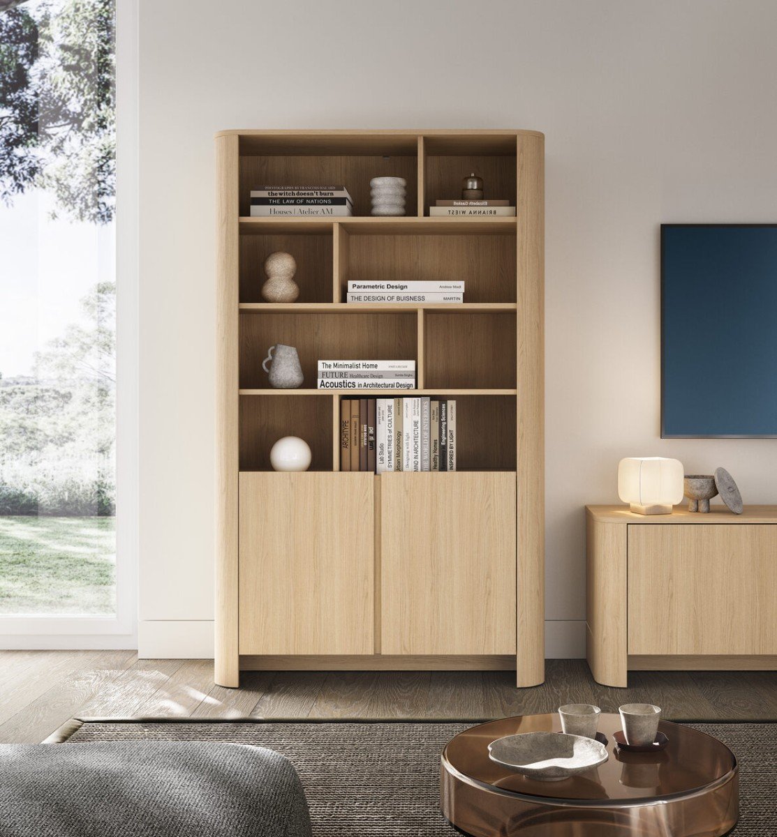 Bari Oak Vicenza Living Room Furniture Set - Image 3