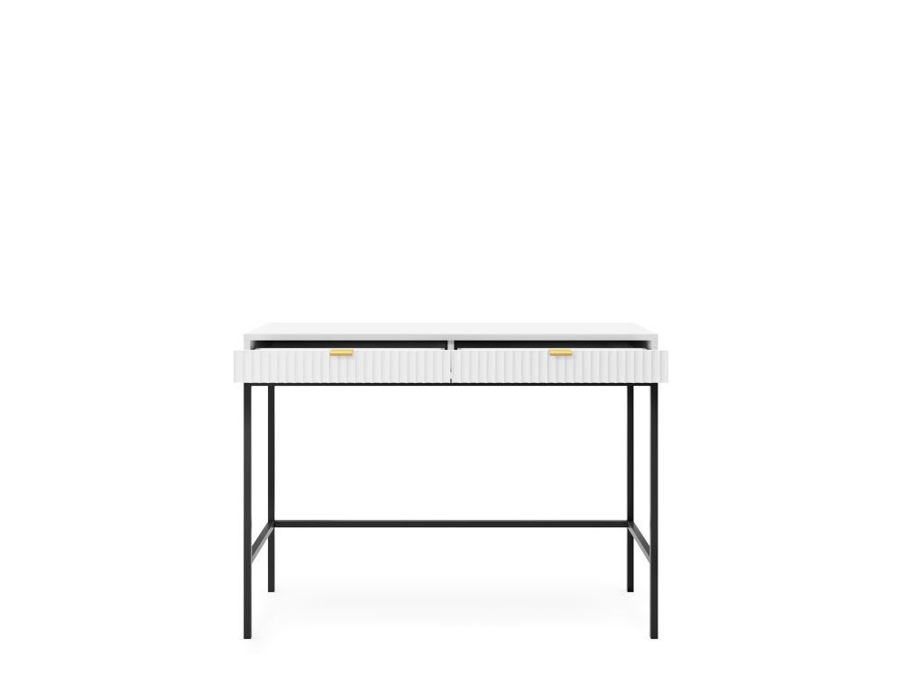 Nova console dressing table with drawers T-104 white - Image 3