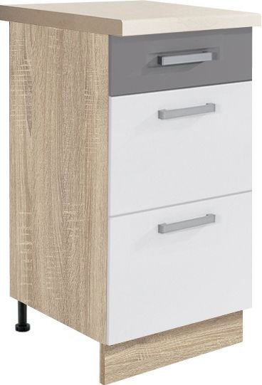 40 cm base cabinet with drawers Global GLO-8D