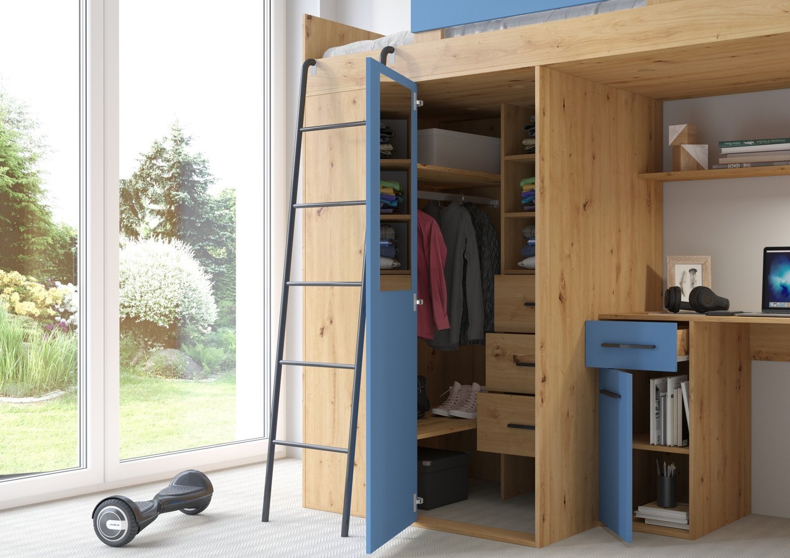RAVENA L mezzanine without mat, artisan / blue - Image 4