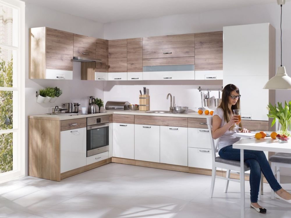 Wall cabinet 80 cm with glass Econo ECO-41G - Image 7