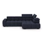 Electric corner sofa Bull L dark blue Gr1