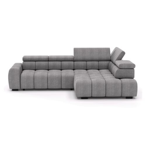„Bull L“ elektrinė kampinė sofa grafito spalvos, „Eden 18 Gr1“