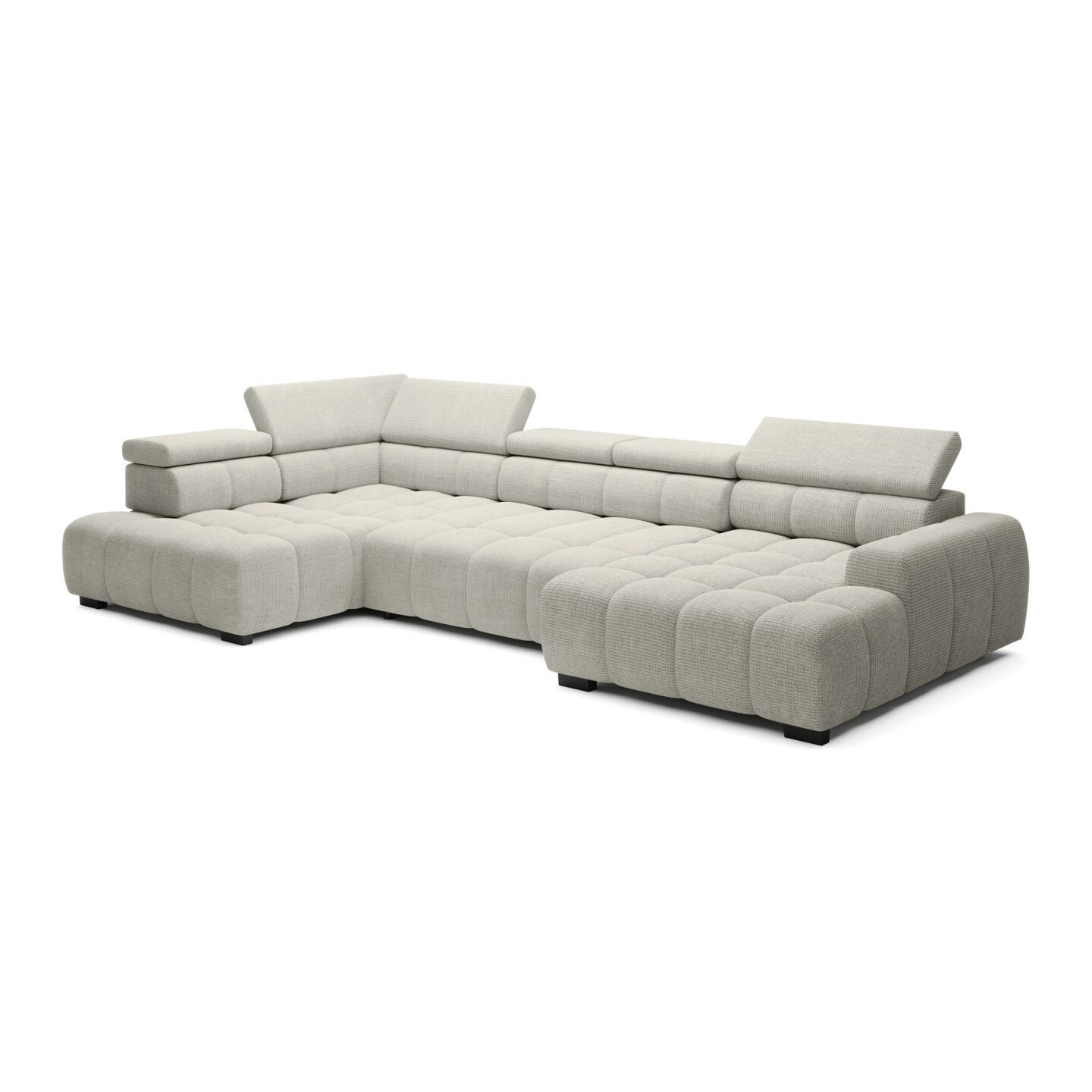 Bull XL corner sofa, Eden fabric 13 Gr1 - Image 3