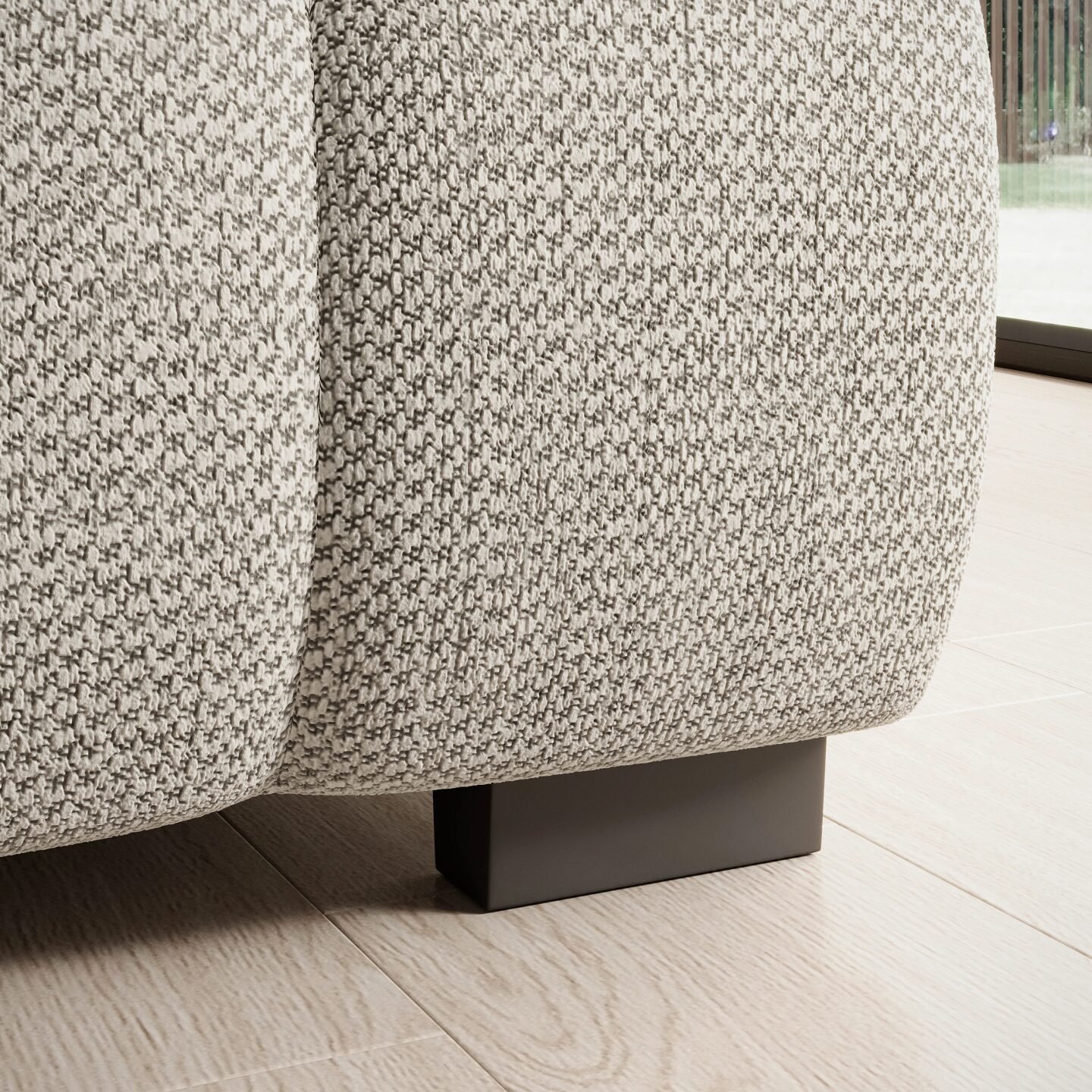Bull XL corner sofa, Eden fabric 13 Gr1 - Image 6