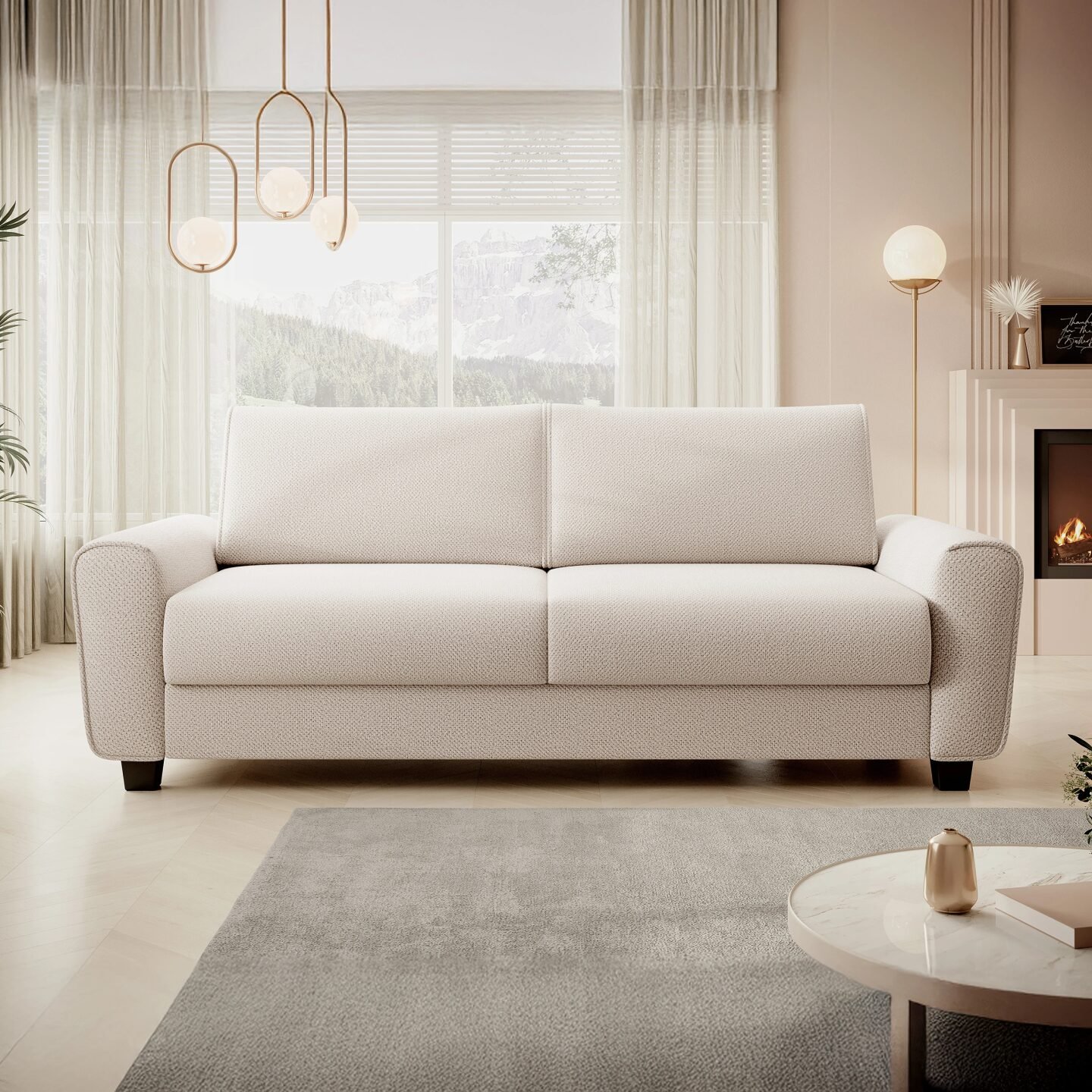Capri 120 sofa with sleeping function WERSAL Gr1 - Image 4