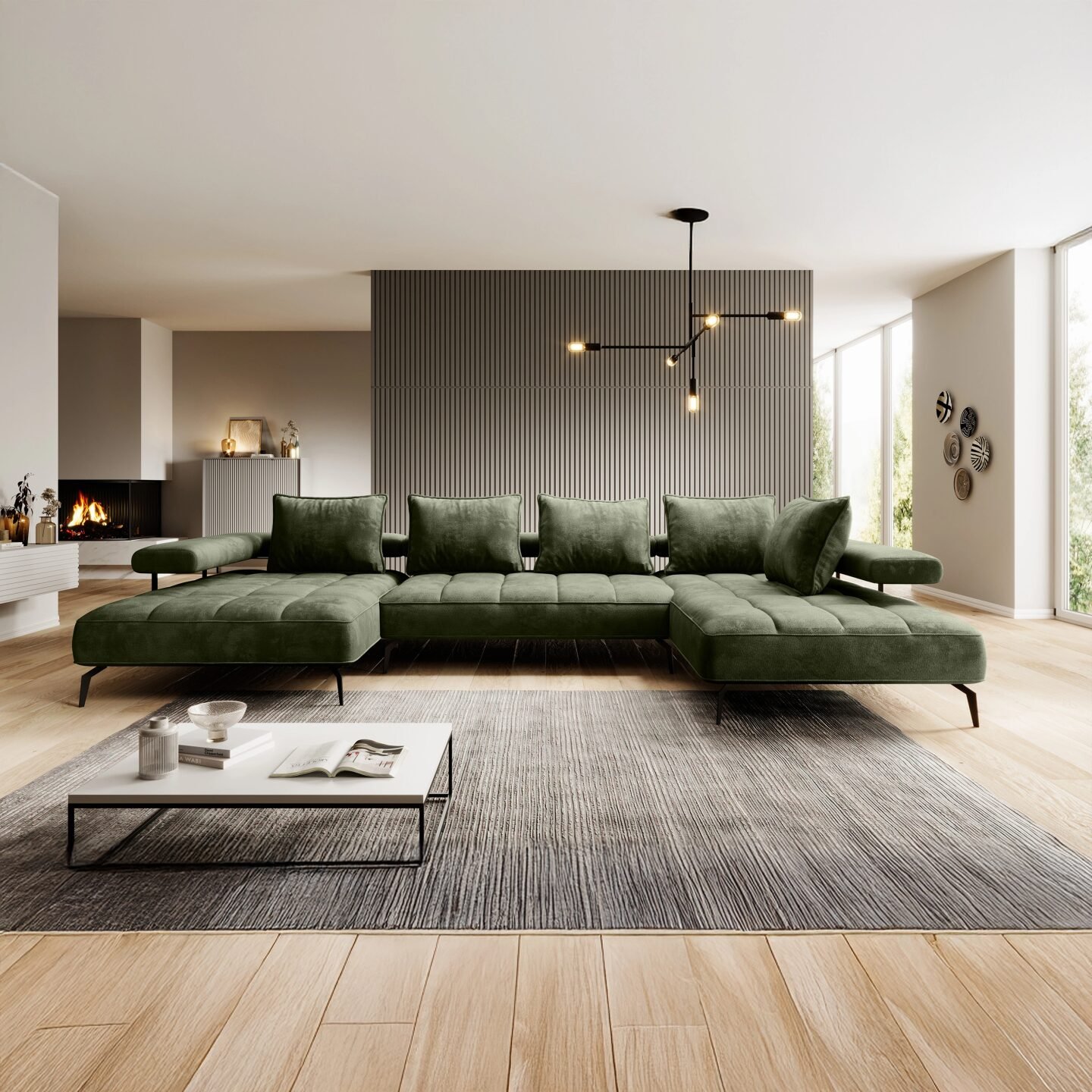 Electric corner sofa Montella XL Gr1 - Image 3