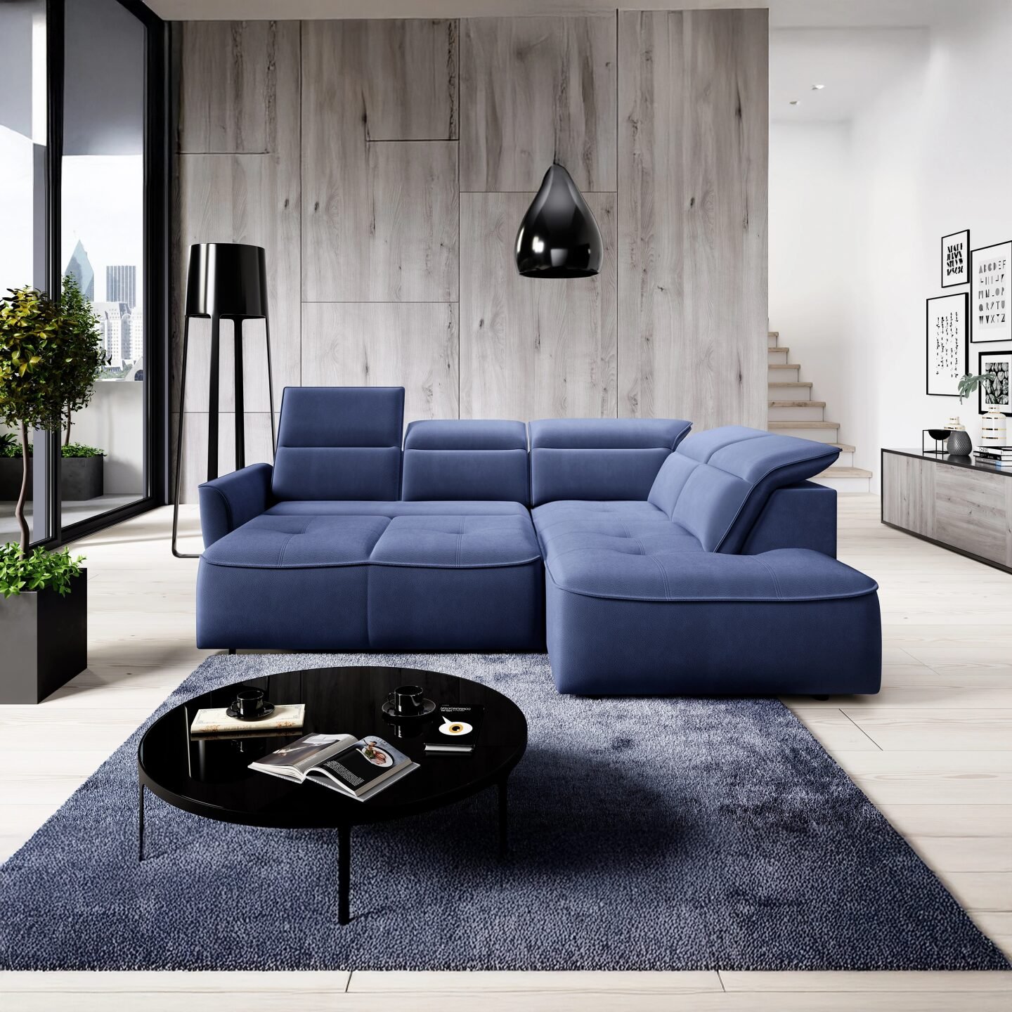 Murillo L Gr1 electric corner sofa - Image 3
