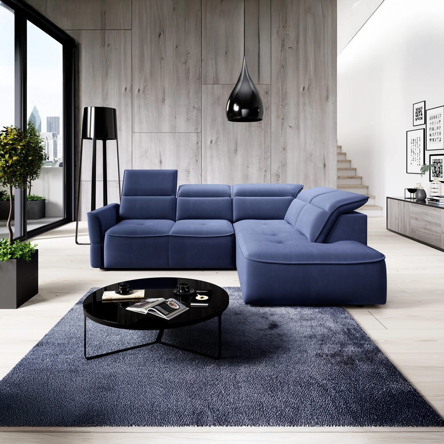 Murillo L Gr1 electric corner sofa - Image 2