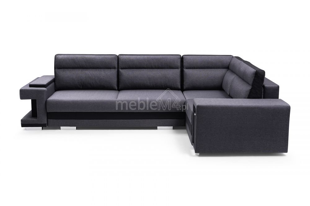 Folding corner sofa with bar and storage box A1 Gr0 - Image 4