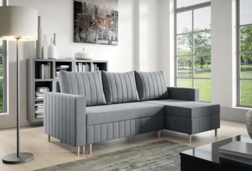 250 Folding corner sofa with memory function