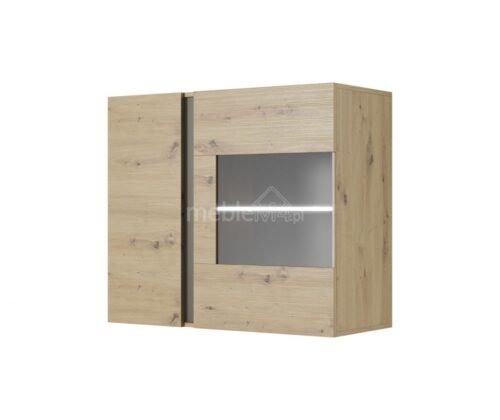 96 Arco hanging display case – oak made of artificial wood