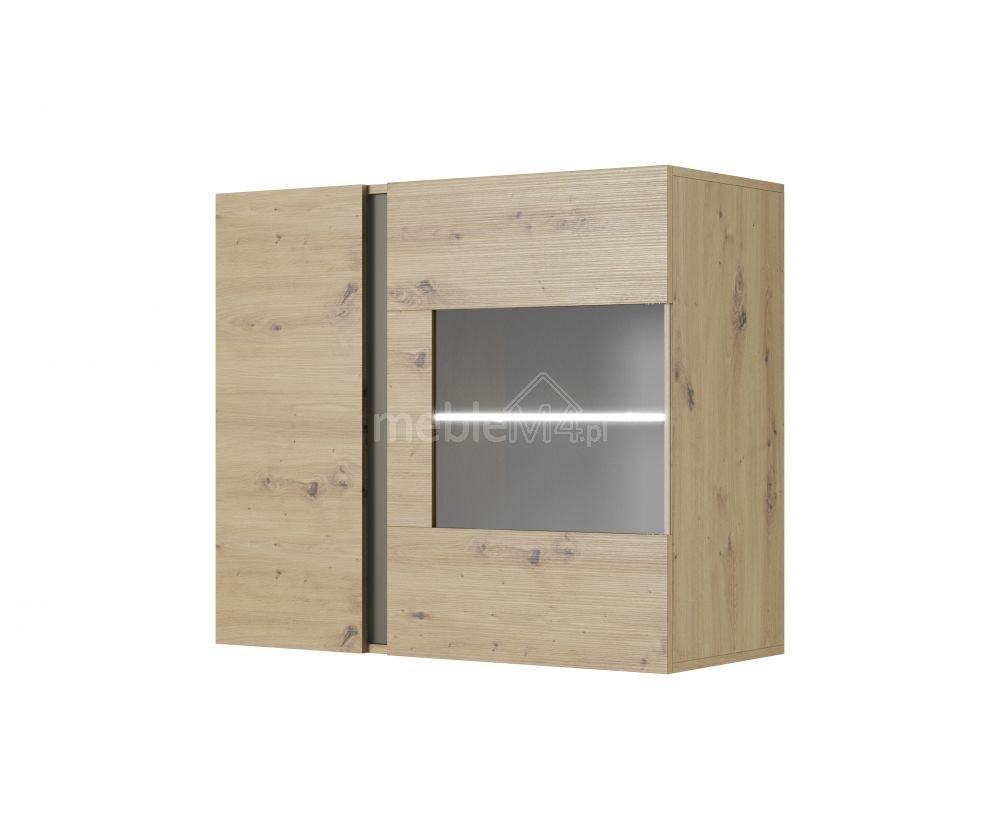 96 Arco hanging display case – oak made of artificial wood