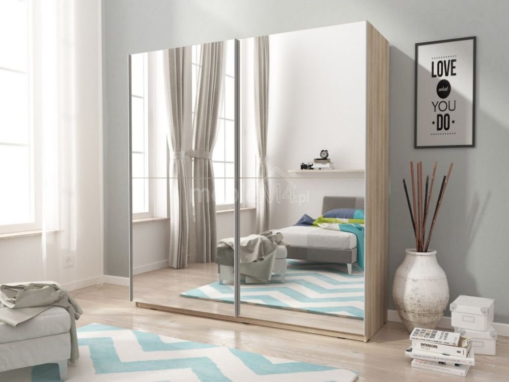 Mika III sliding wardrobe 150 or 200 cm