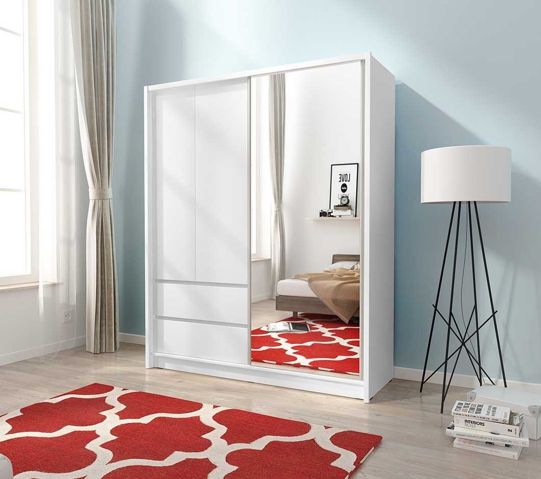 Sara 150 sliding wardrobe - white