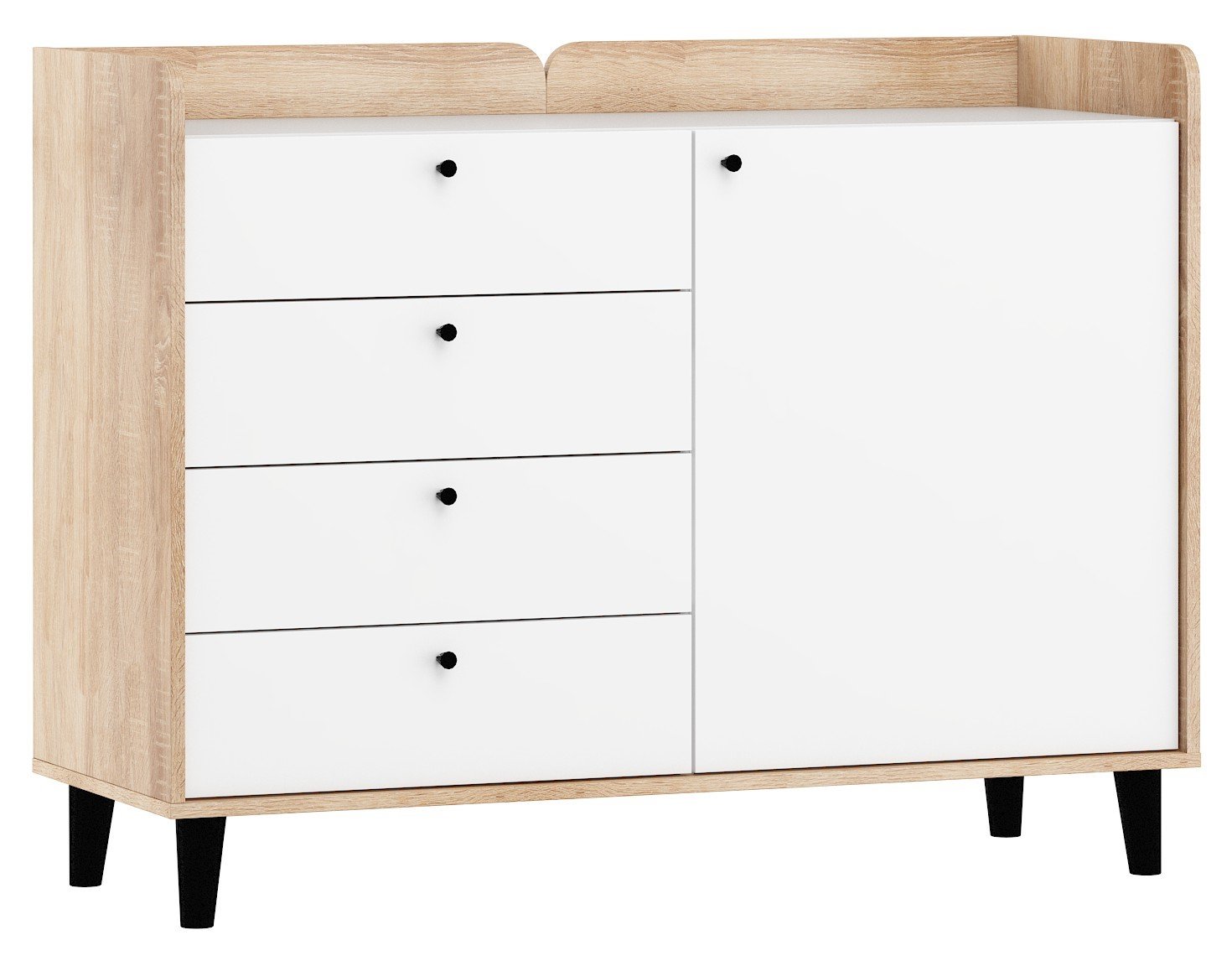 DOLCE furniture 03 chest of drawers 1D4S - Image 5