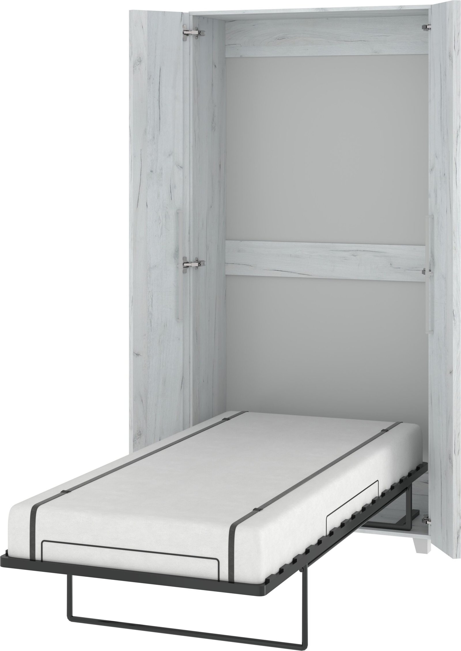 Vertical wall bed TEDDY 90 oak white - Image 5