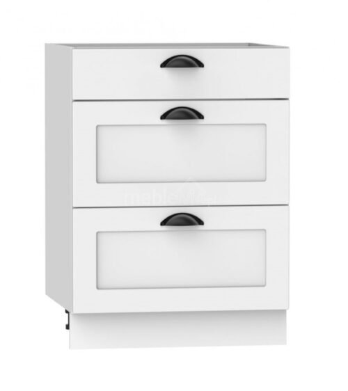 Base cabinet with 60 cm drawers D60S/3 Adele