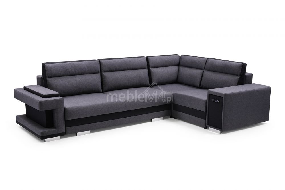 Folding corner sofa with bar and storage box A1 Gr0 - Image 3
