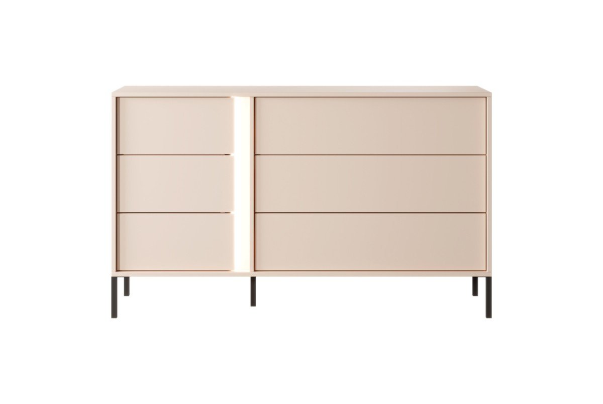 Beige chest of drawers 138 6S Dast - Image 3