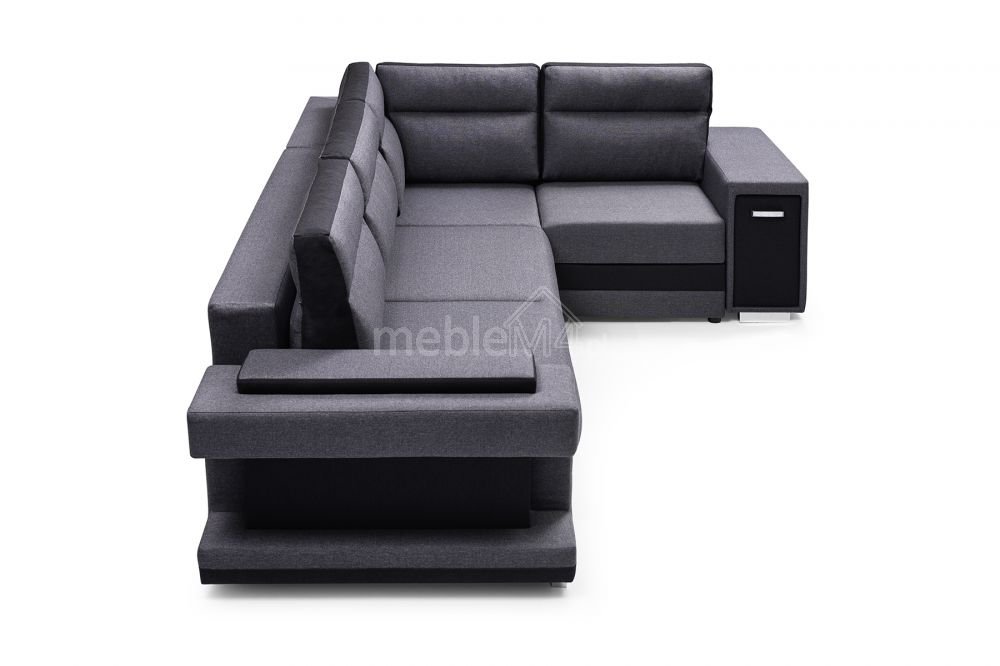 Folding corner sofa with bar and storage box A1 Gr0 - Image 5