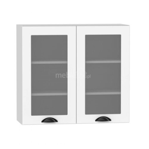 Wall cabinet, display case, 80 cm, WS80 Adele