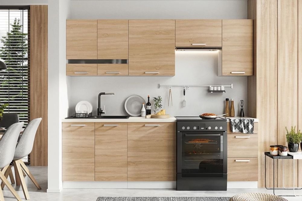 Kitchen set, kitchen 180-240 cm Bono
