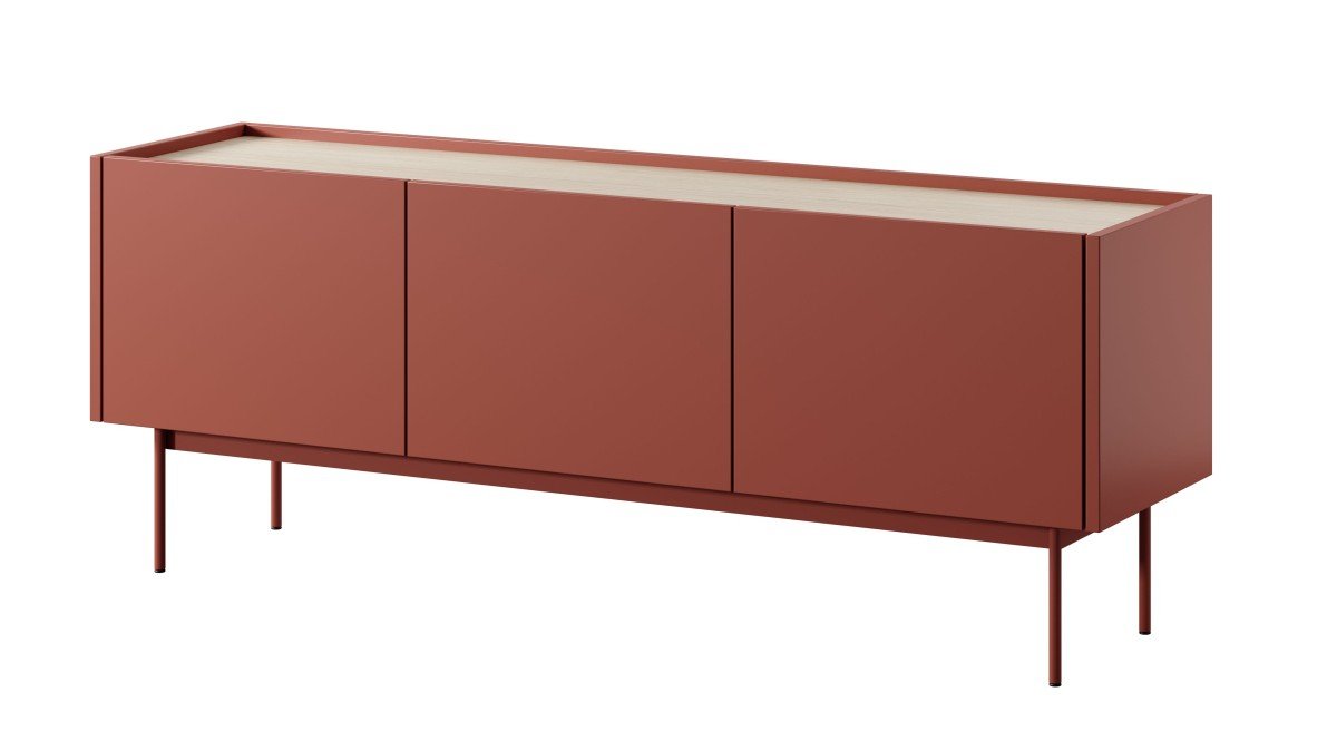 Brick-colored RTV-144 cabinet