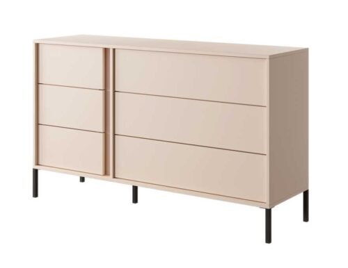 Beige chest of drawers 138 6S Dast