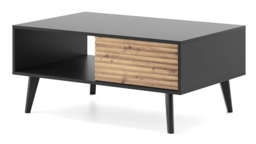 Loft coffee table with grooved fronts Willow L104