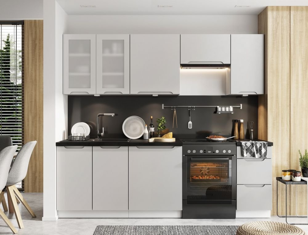 Kitchen set, kitchen 180–240 cm Zoya