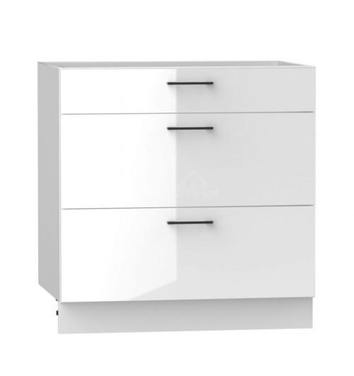 Base cabinet 80 cm with drawers D80S/3 Oscar