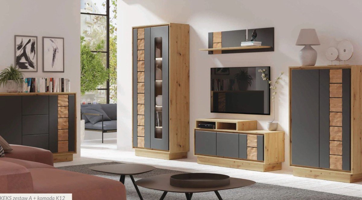 Keks K15 cashmere high chest of drawers - Image 7