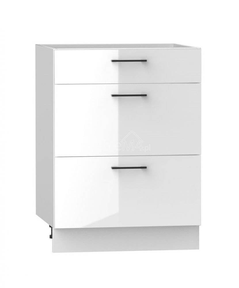 Base cabinet with 60 cm drawers D60S/3 Oscar