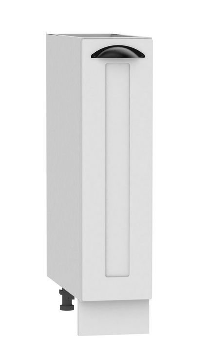 Base cabinet 20 cm D20 cargo + basket with soft closing Adele