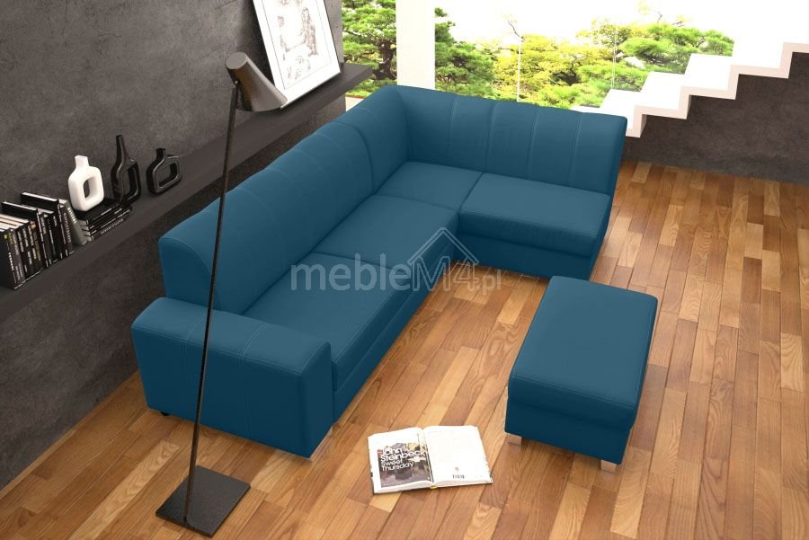 Minister pull-out corner sofa + free pouf - Image 2