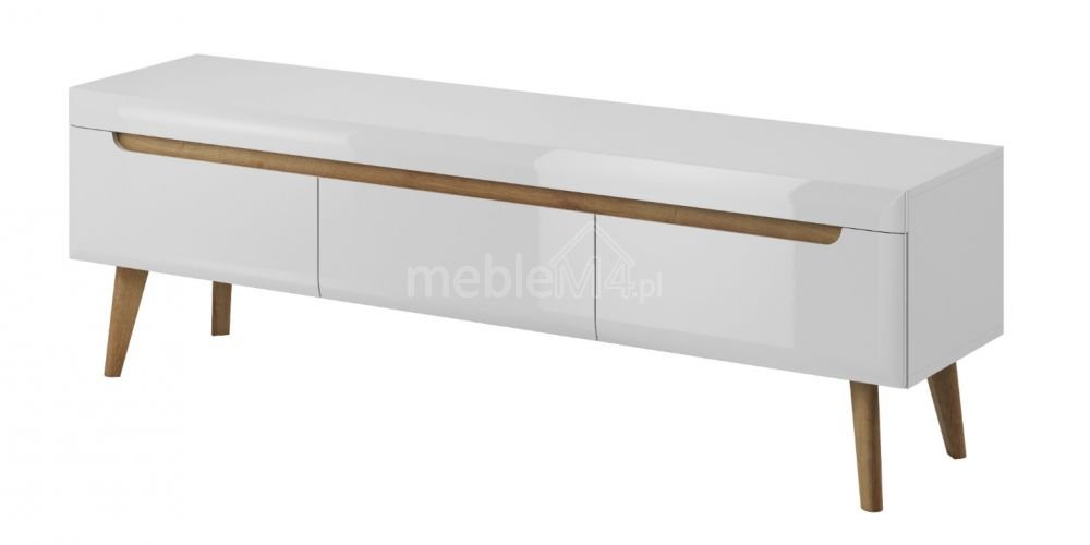 Nordi NRTV 160 TV cabinet - glossy white