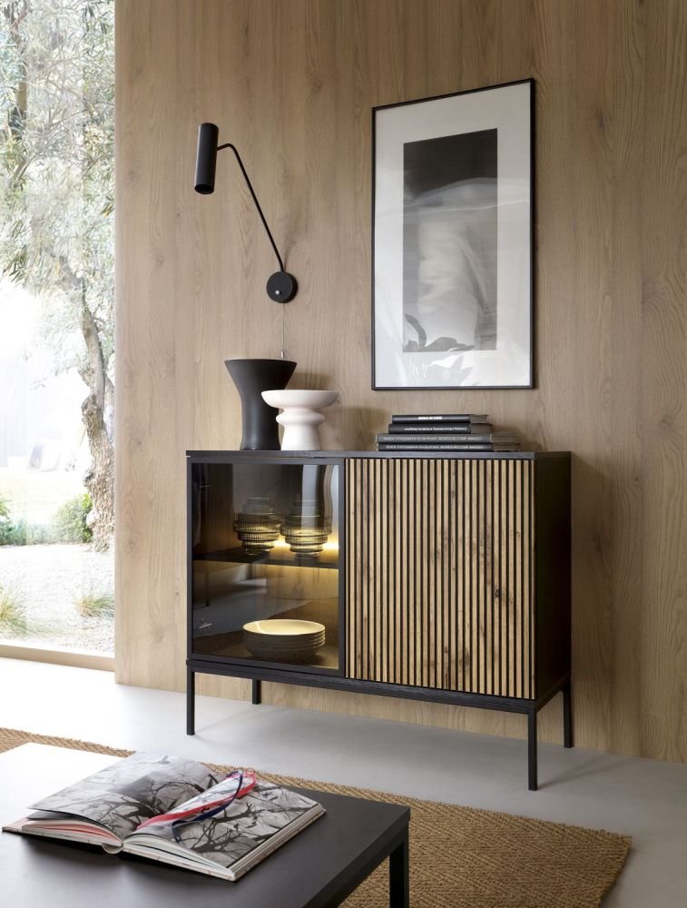 Charming attic chest of drawers with lighting Sento KSZ154 - Image 6