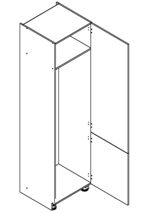 Refrigerator cabinet 60 cm D60LO P/L 2 FR Adele