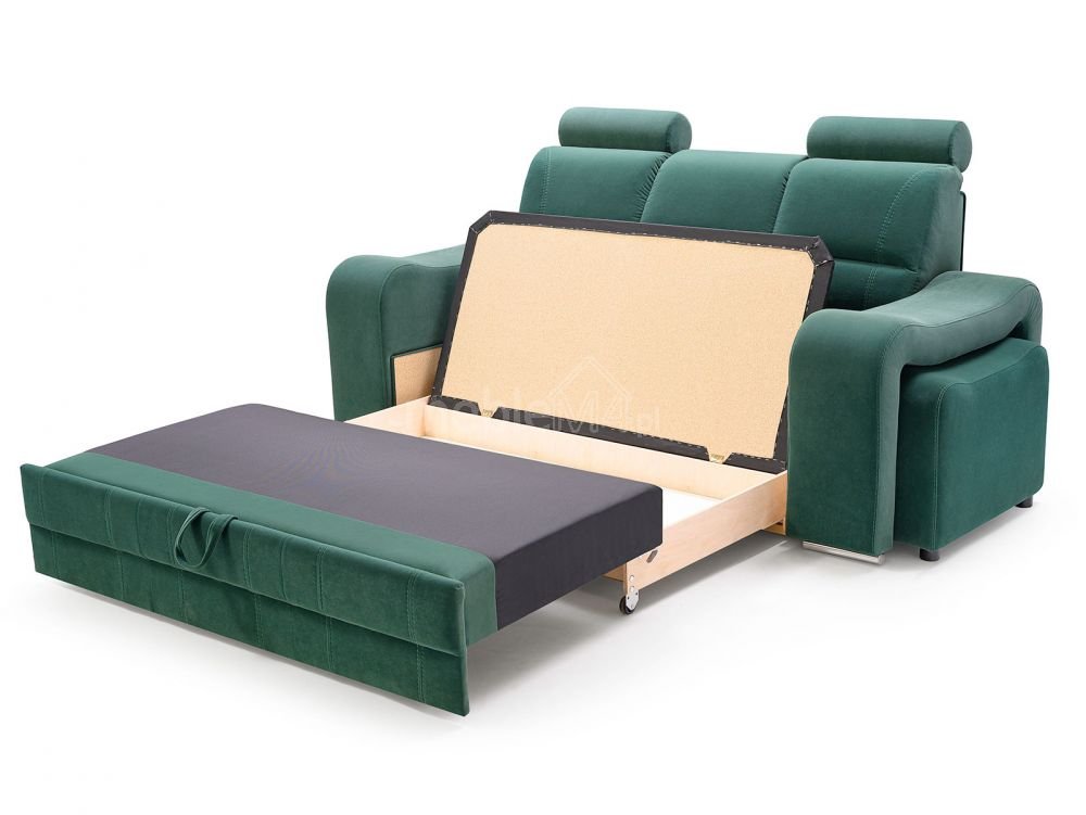 Wenus sofa bed with headrests + 2 poufs Gr3 - Image 3