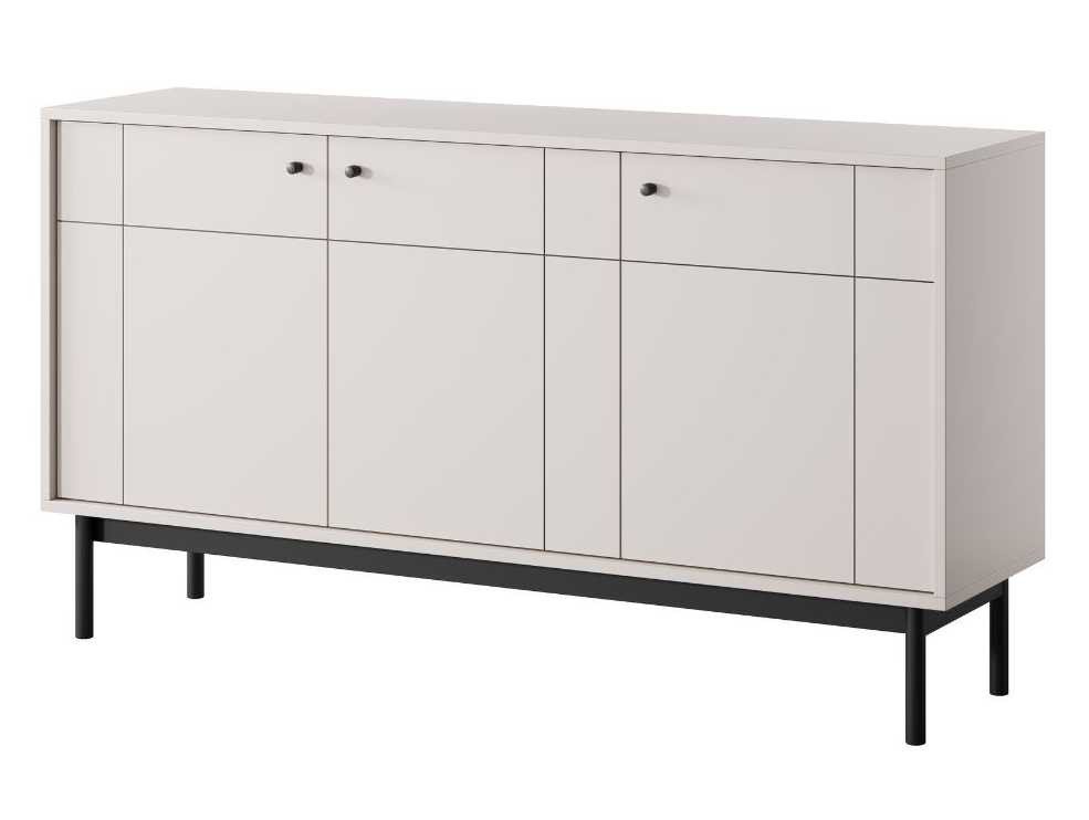 Chest of drawers with shelves JAPANDI K154 cashmere