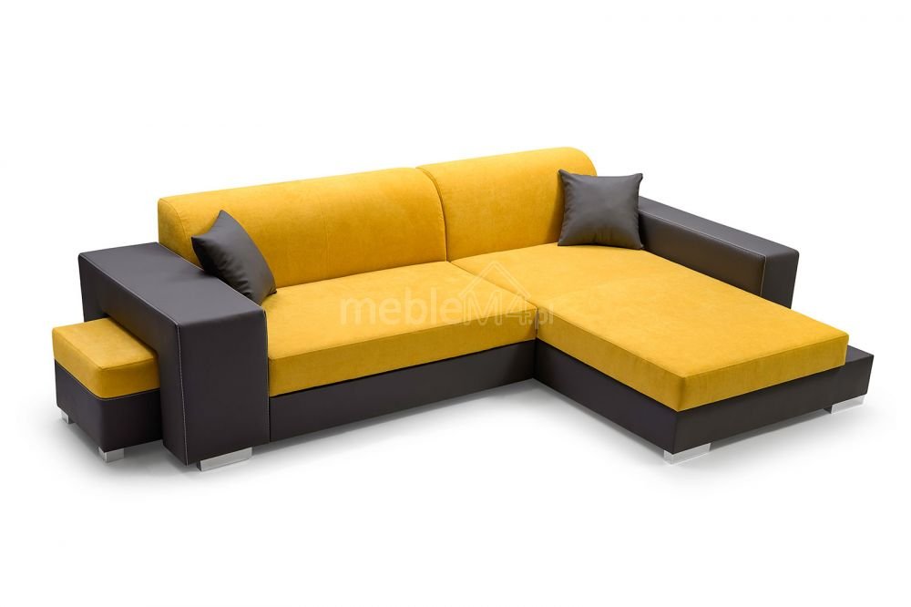 Madagascar fold-out corner sofa + pouf Gr0 - Image 2