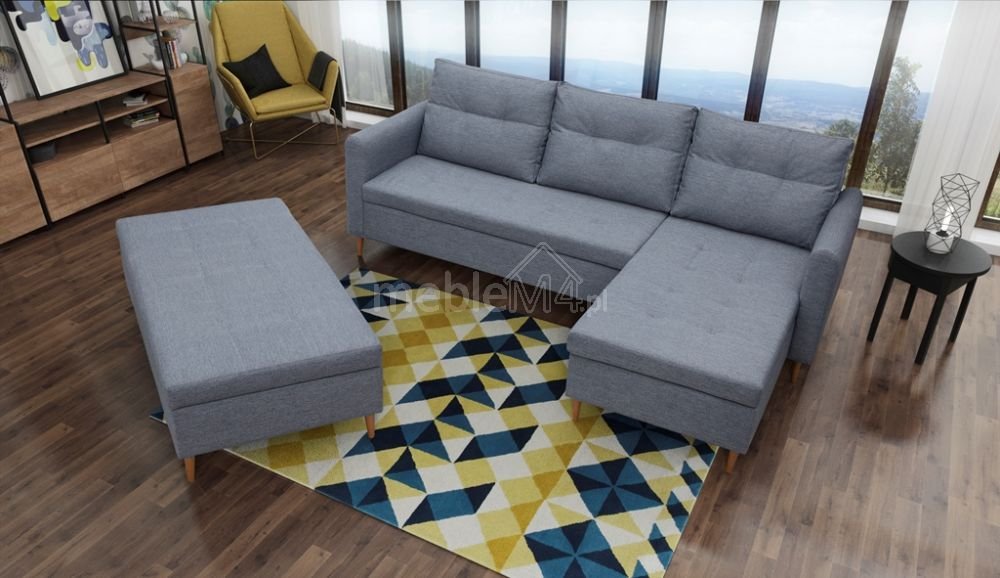 Scandinavian pouf with Areo container - Image 4