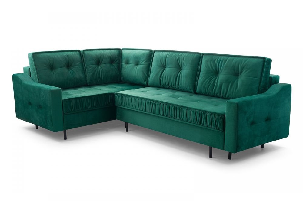 Akita corner sofa bed with ruffles - Image 5