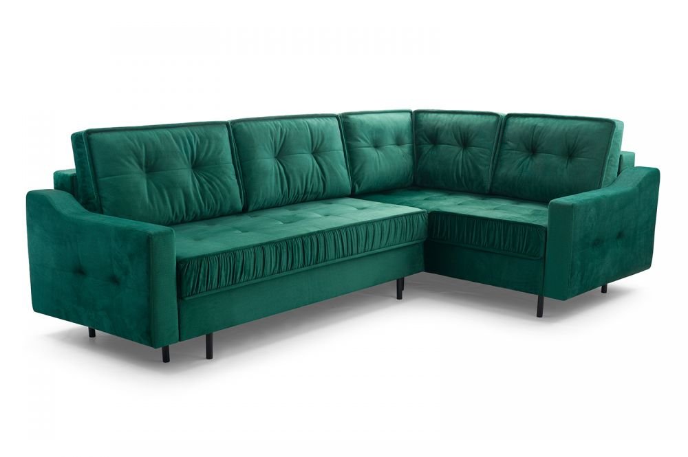 Akita corner sofa bed with ruffles - Image 6